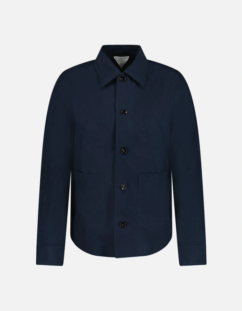 Buttoned Overshirt Navy