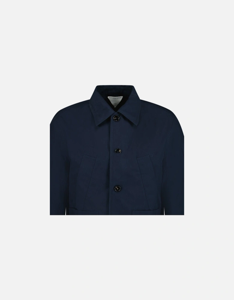 Buttoned Overshirt Navy