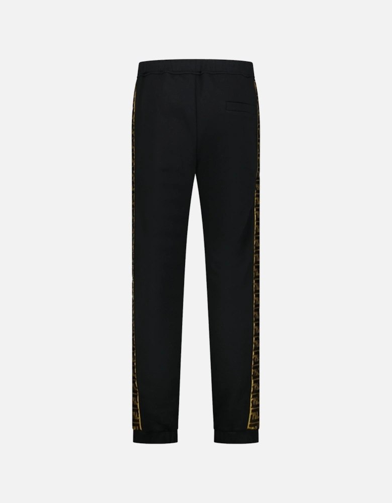 FF Tape Logo Sweat Pants Black