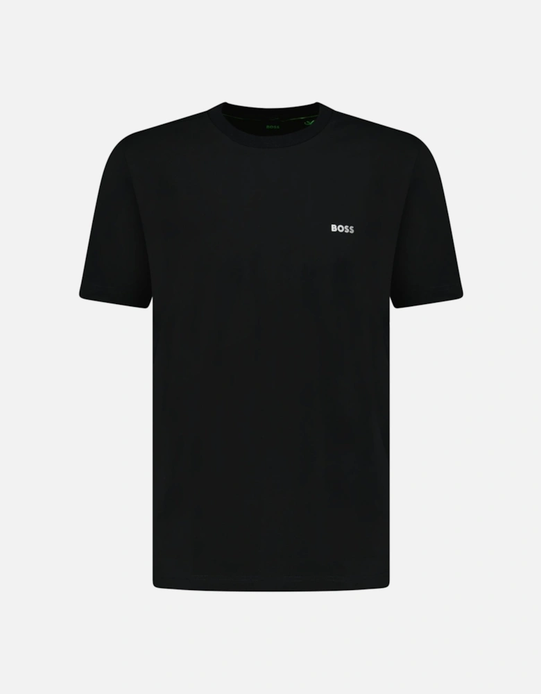 Active Logo-Print T-Shirt Black