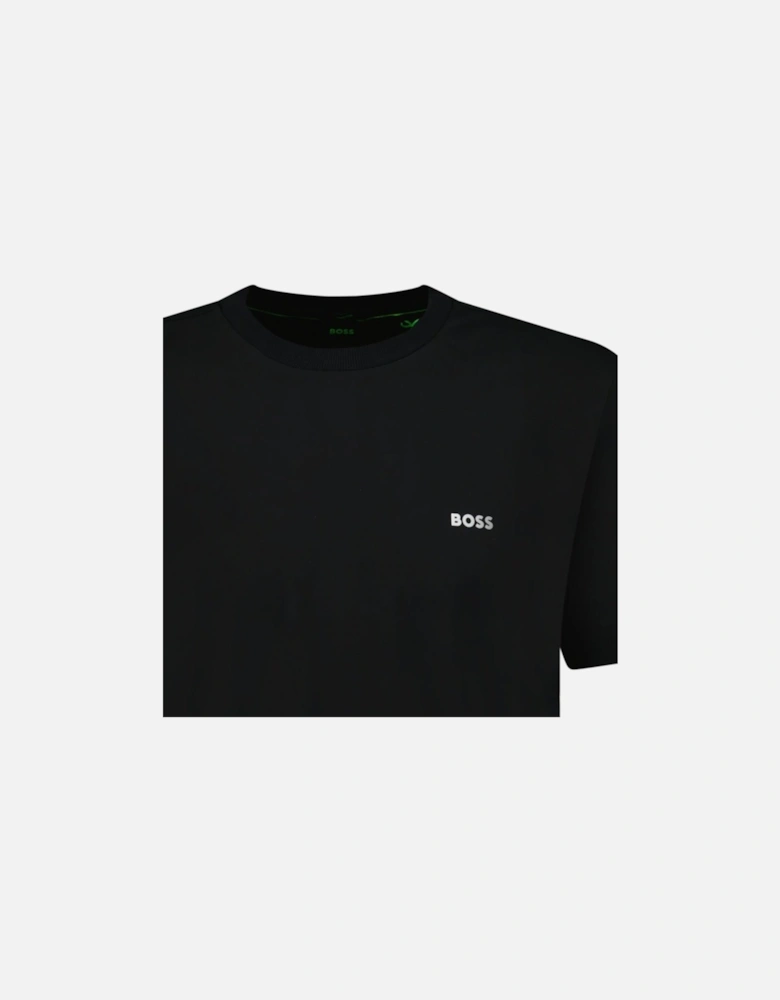 Active Logo-Print T-Shirt Black