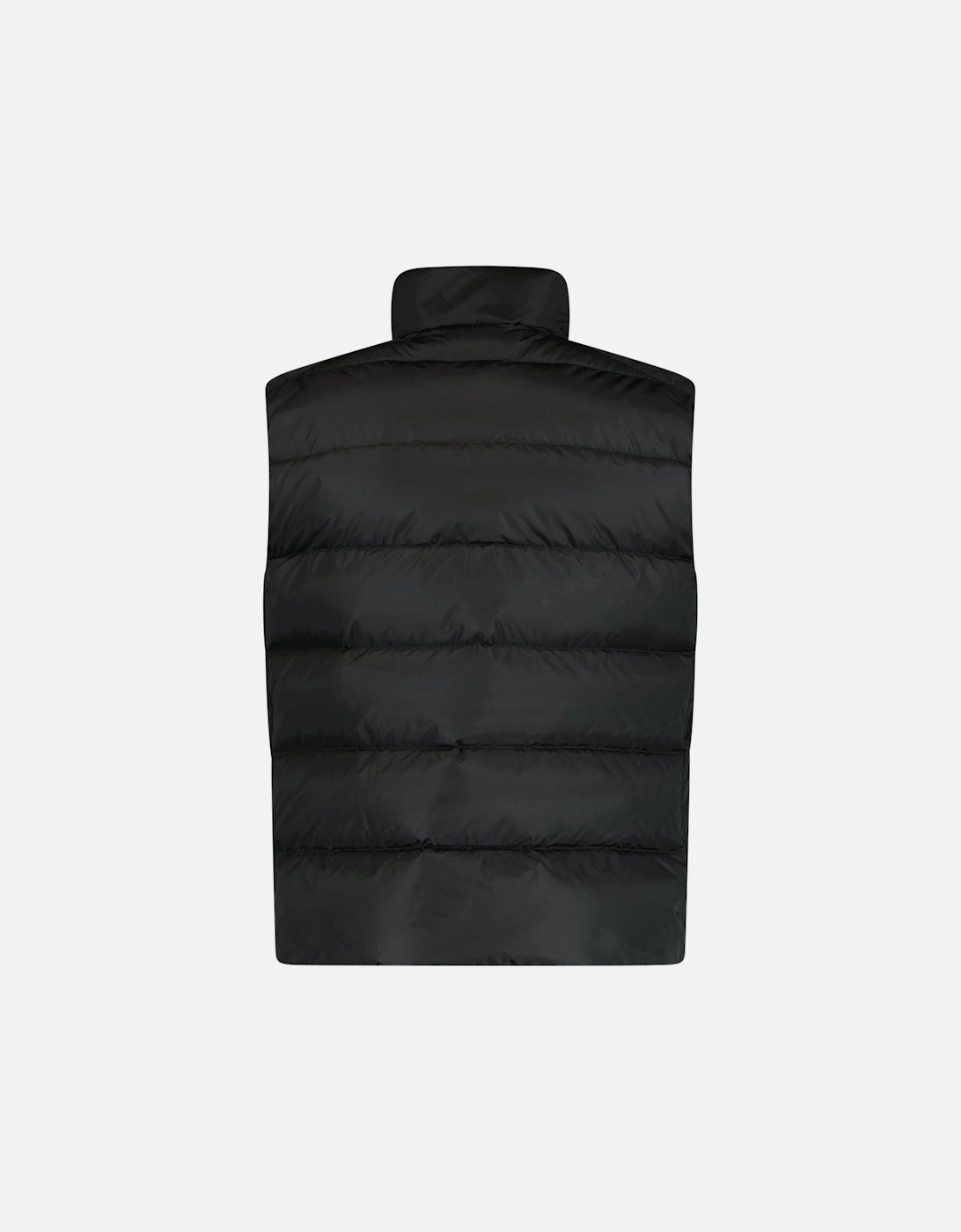 Prada Triangle Logo Gilet Black