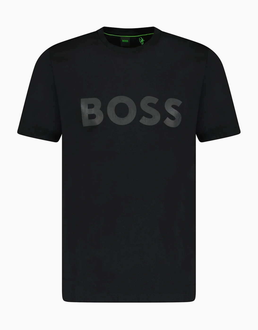 Hugo Boss Men's Black Reflective Logo T-Shirt  36 S