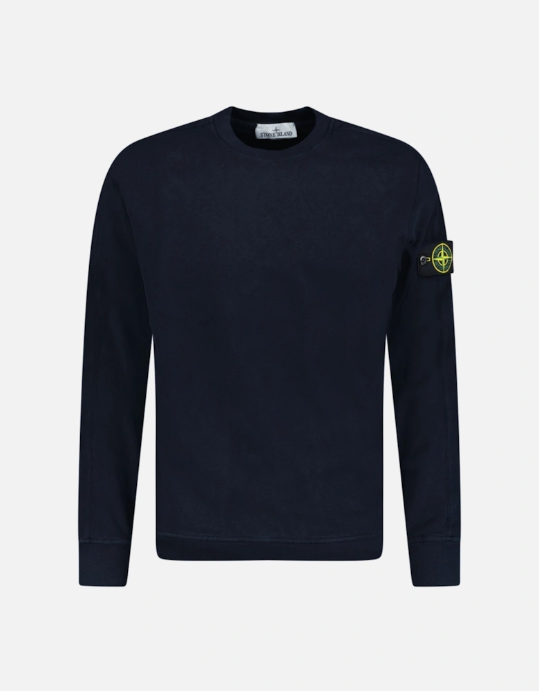 Crew Neck Light Sweatshirt Navy