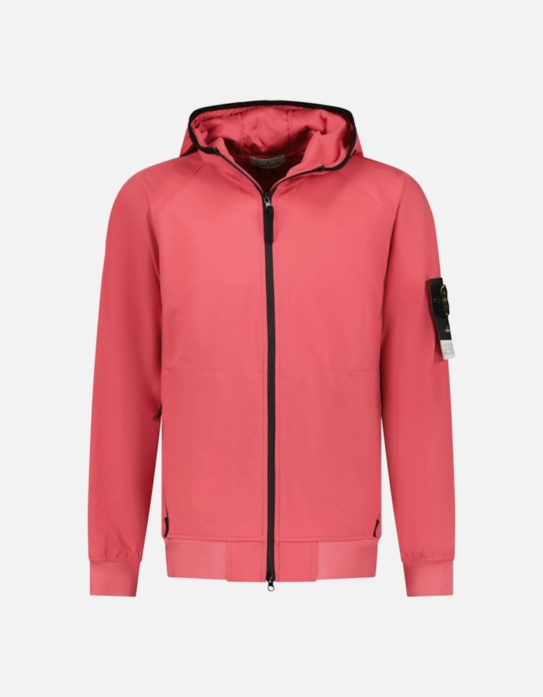 Soft-Shell Zip-Up Jacket Pink