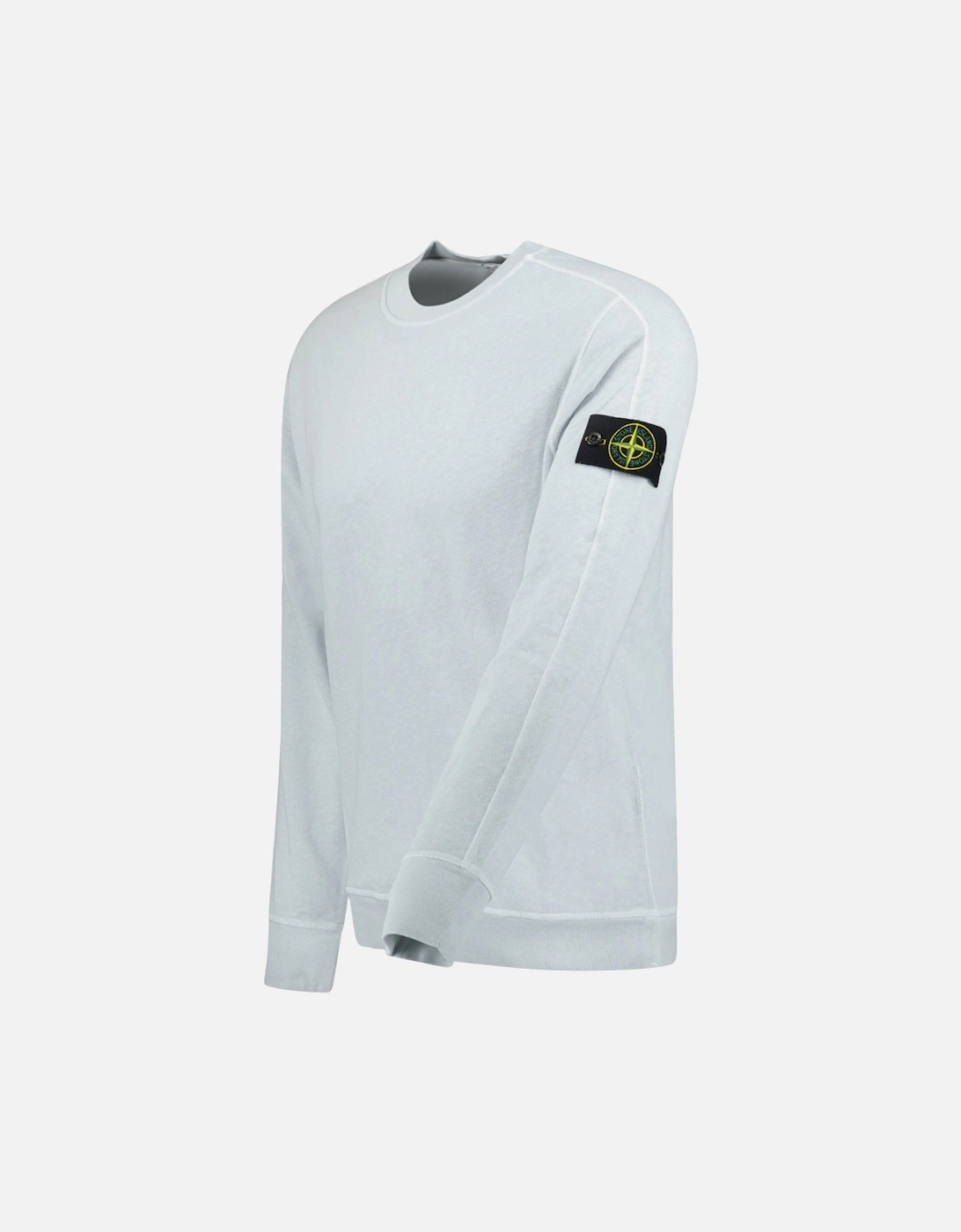 Crew Neck Light Sweatshirt Light Blue