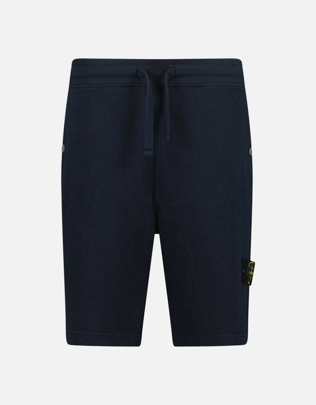 Badge Bermuda Sweat Shorts Navy, 3 of 2