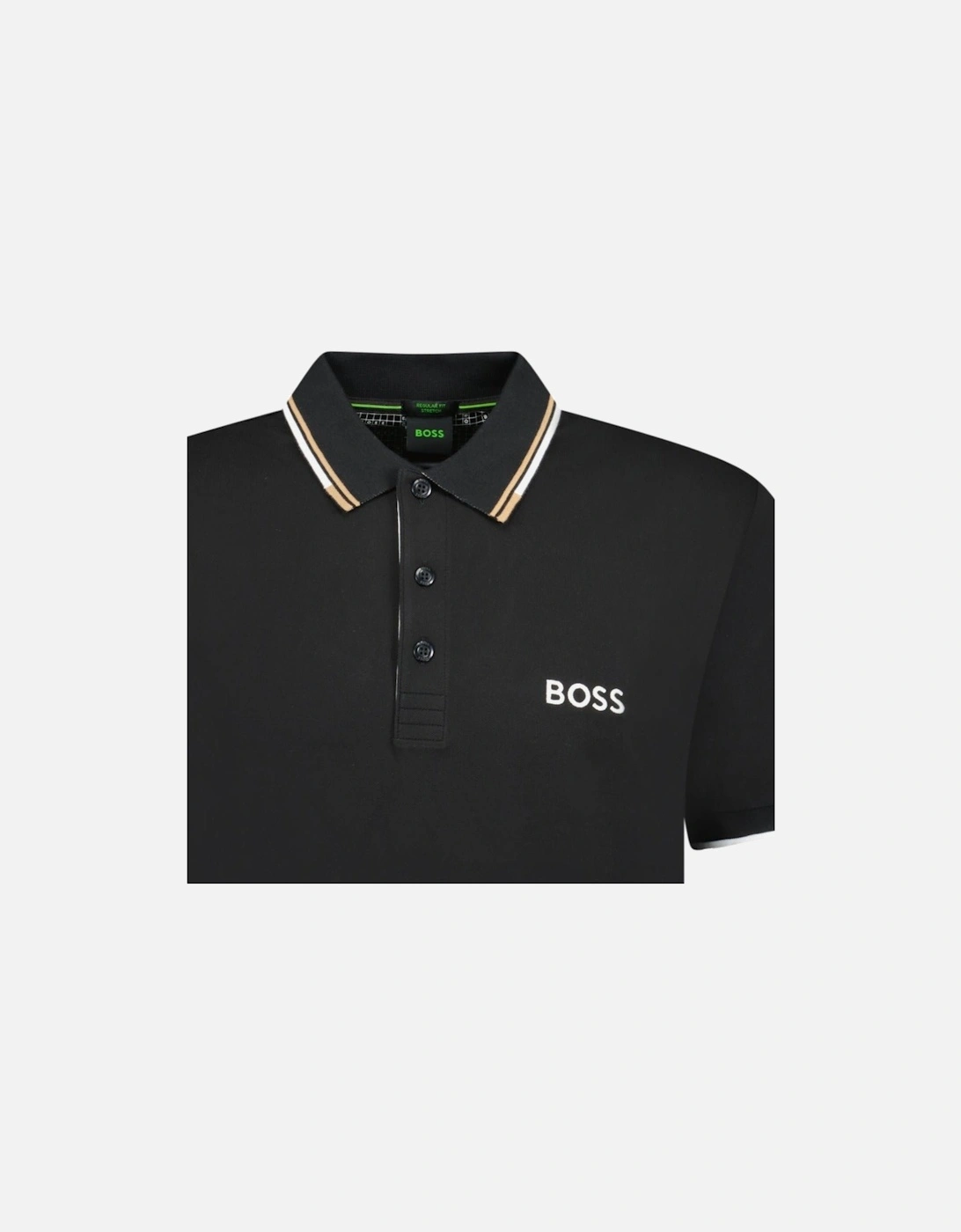 Green Label Paddy Pro Polo Shirt Black