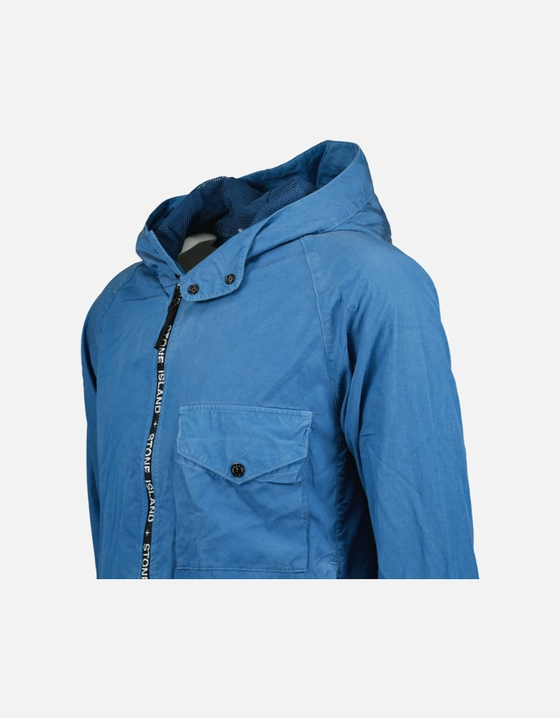 'Cupro' Nylon-Tc Garment Dyed Jacket Blue