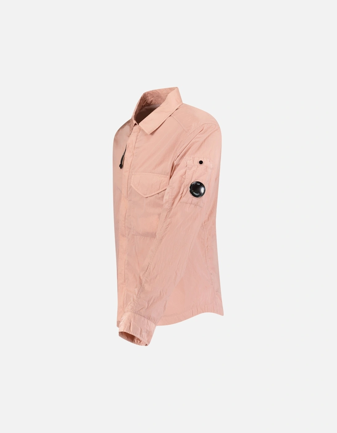 Lens Chrome Zip-Up Jacket Pastel Pink