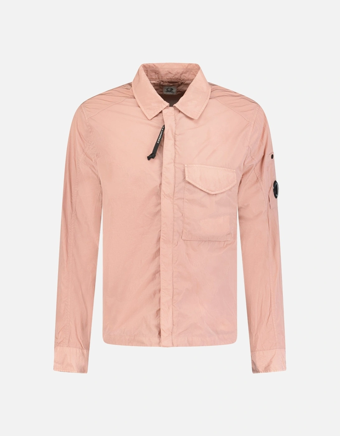 Lens Chrome Zip-Up Jacket Pastel Pink, 4 of 3