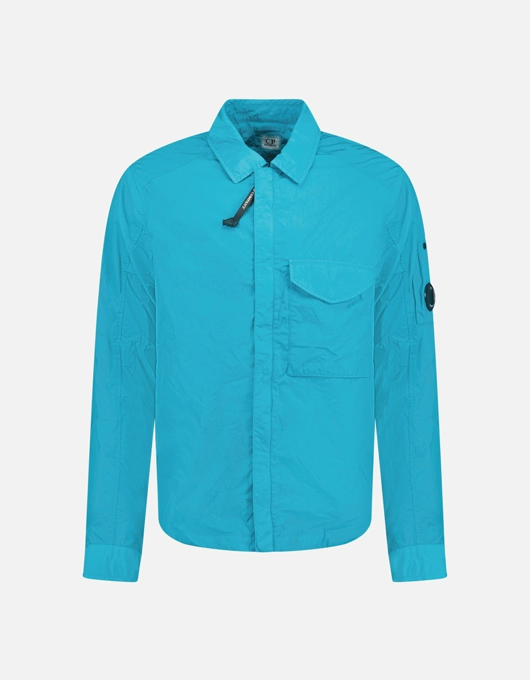 Lens Chrome Zip-Up Jacket Turquoise, 3 of 2