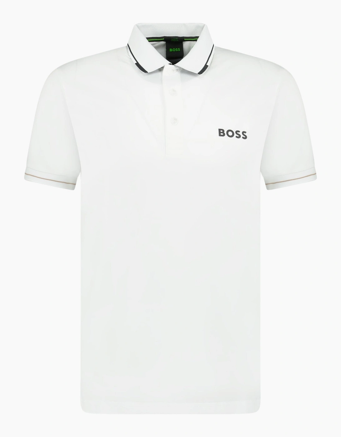 Hugo Boss Men's White Paul Pro Polo T-Shirt - Size: 36