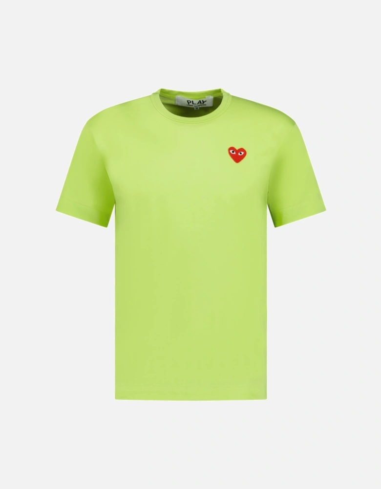 Stitch Heart T-Shirt Green