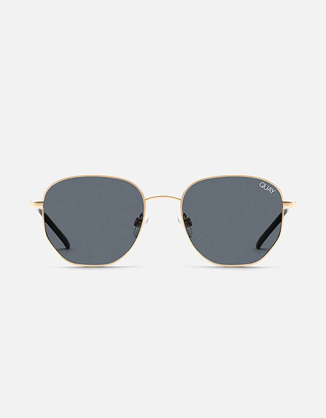 Big Time Gold Frame/Smoke Polarised Lens Sunglasses