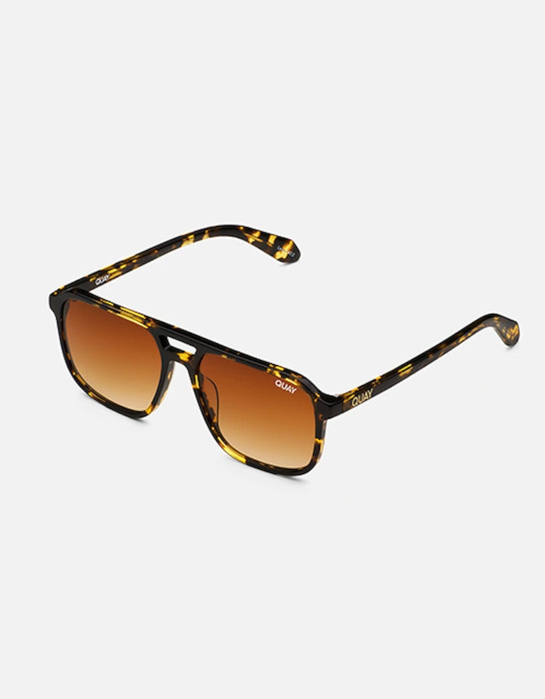 On The Fly Shiny Yellow Tortoise Frame Sunglasses