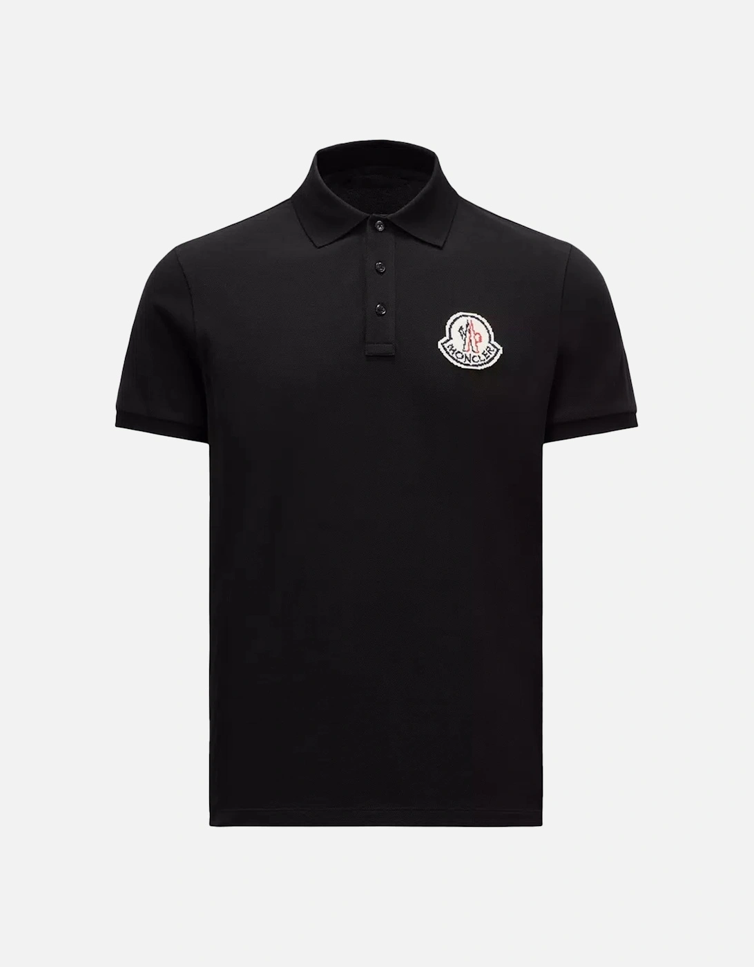 Archive Logo Cotton Polo Shirt Black, 6 of 5