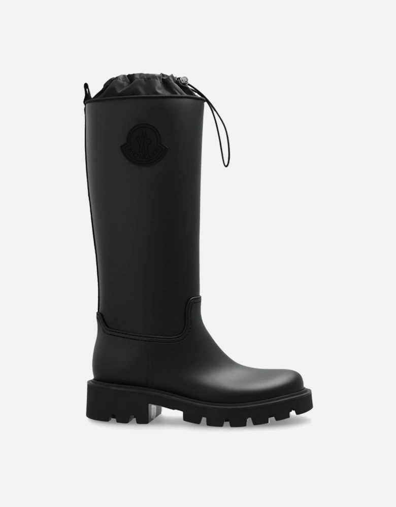 Womens Kickstream High Rain Boots Black