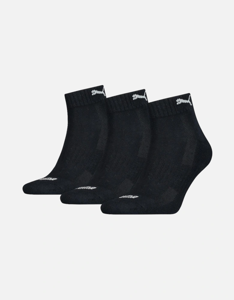 Unisex Adult Cushioned Ankle Socks (Pack Of 3)