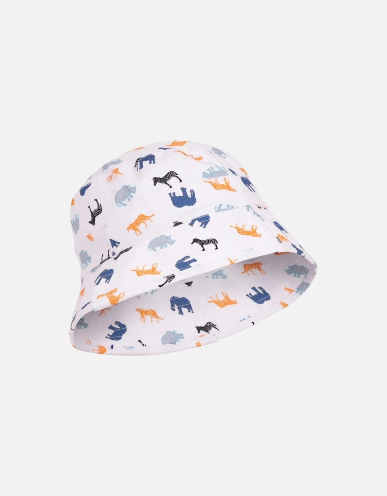 Childrens/Kids Zebdee Safari Animals Bucket Hat