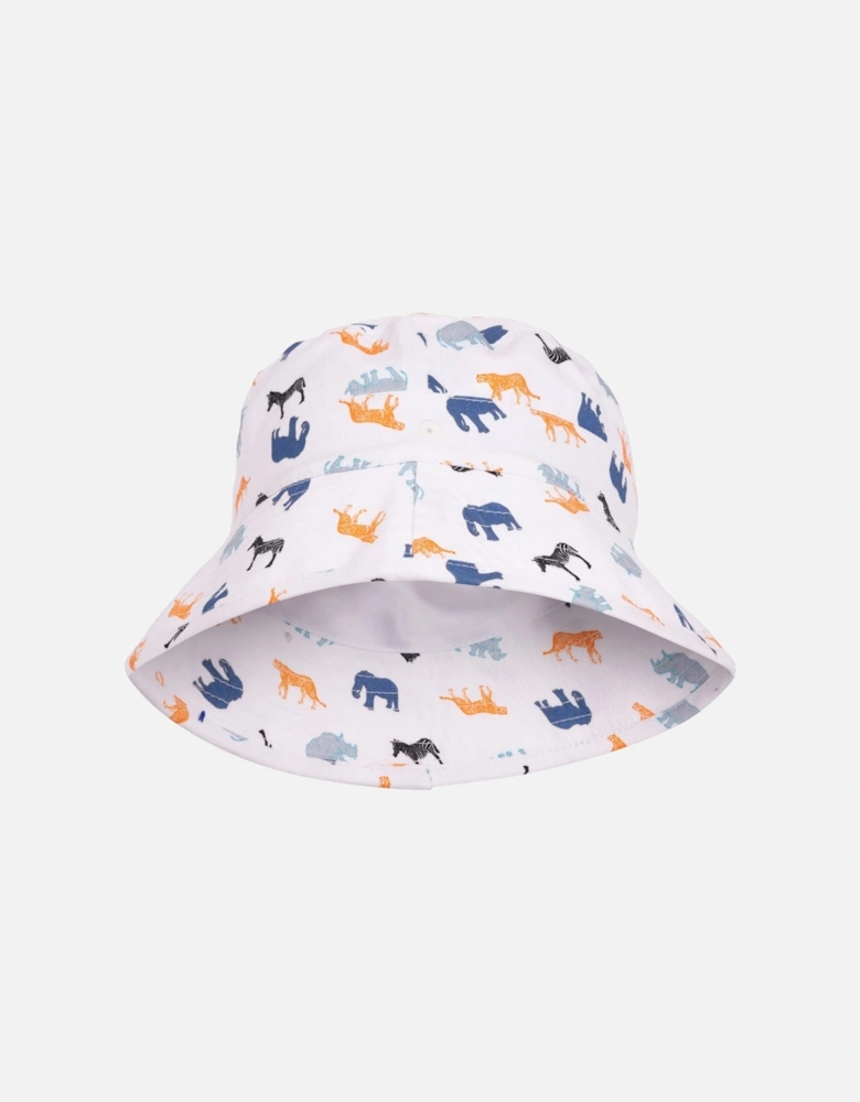 Childrens/Kids Zebdee Safari Animals Bucket Hat