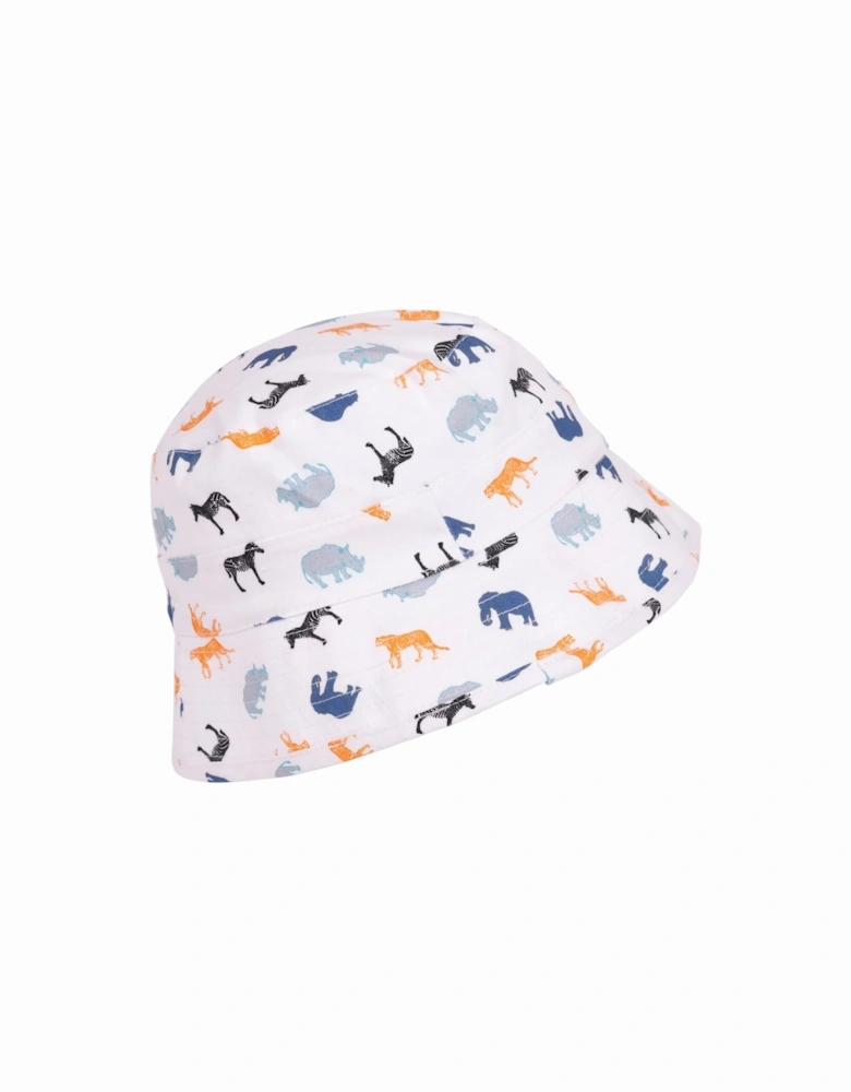 Childrens/Kids Zebdee Safari Animals Bucket Hat