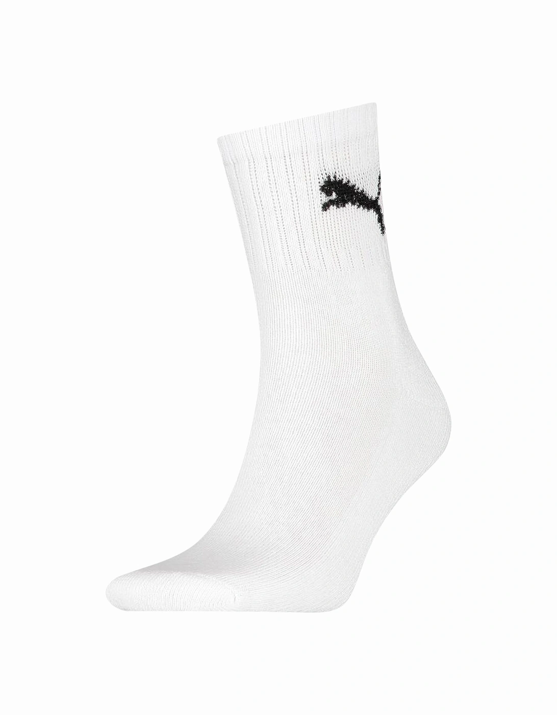 Puma Unisex White Adult Lightweight Crew Socks (Pack Of 3) - Size: 9/10/9.5/10.5/11/9/9.5/10/10.5/11