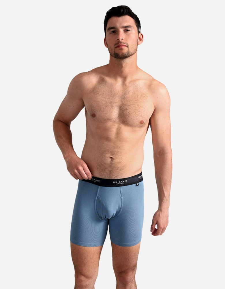 3-Pack Core Boxer Briefs, Blue/Grey/Navy