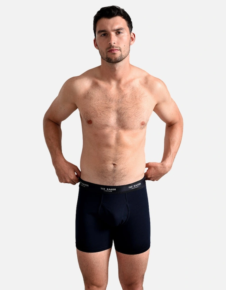 3-Pack Core Boxer Briefs, Blue/Grey/Navy