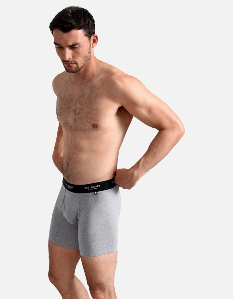 3-Pack Core Boxer Briefs, Blue/Grey/Navy