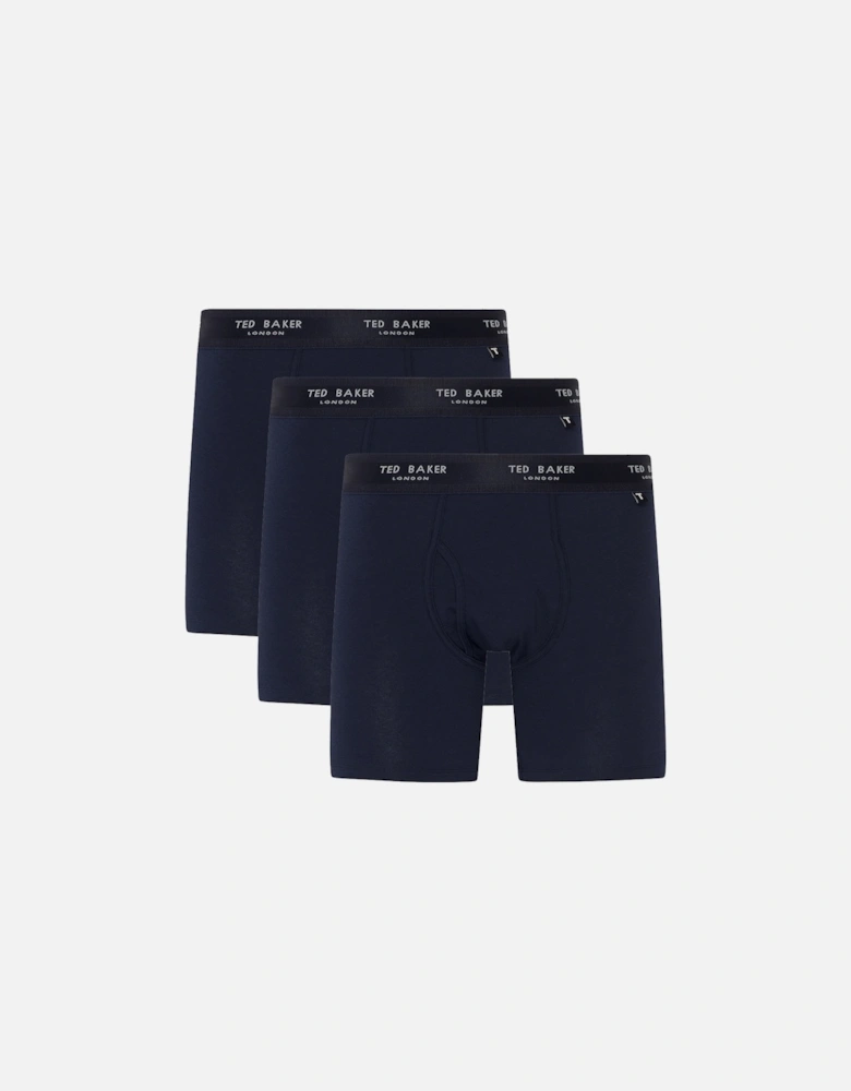 3-Pack Core Boxer Briefs, Navy