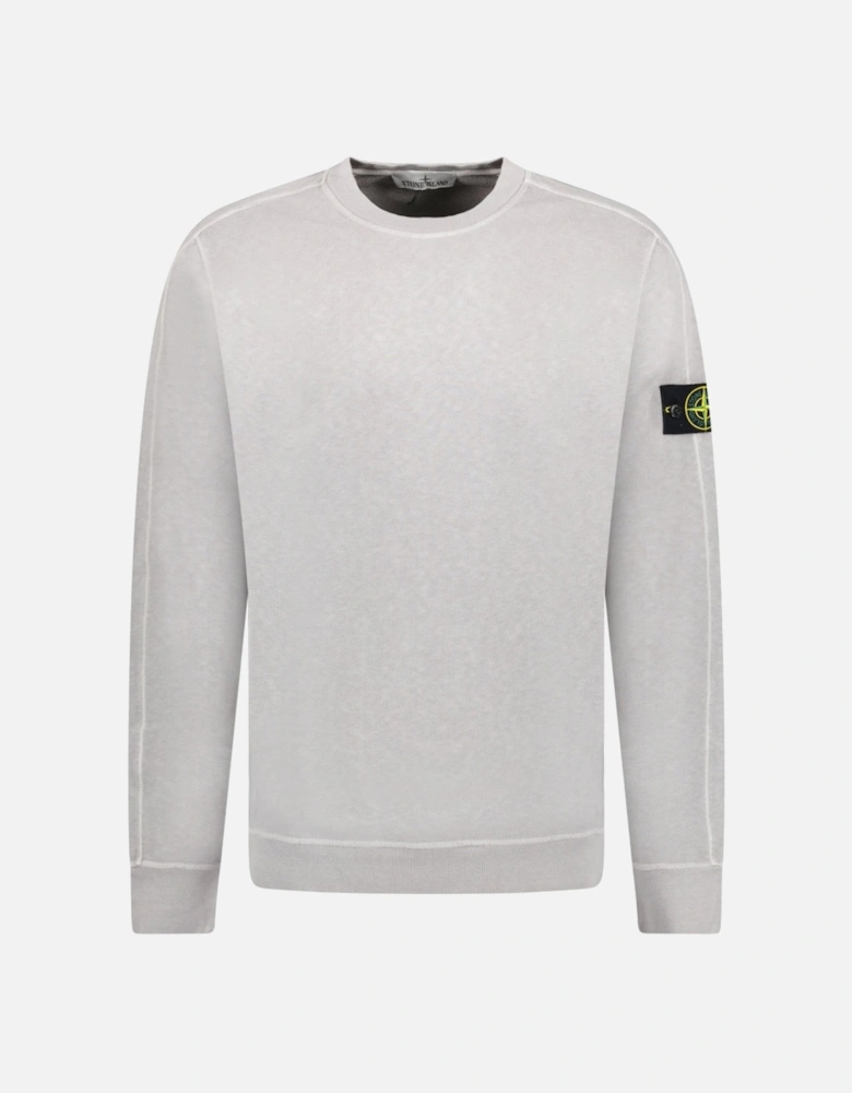 Crew Neck Light Sweatshirt Dust Grey