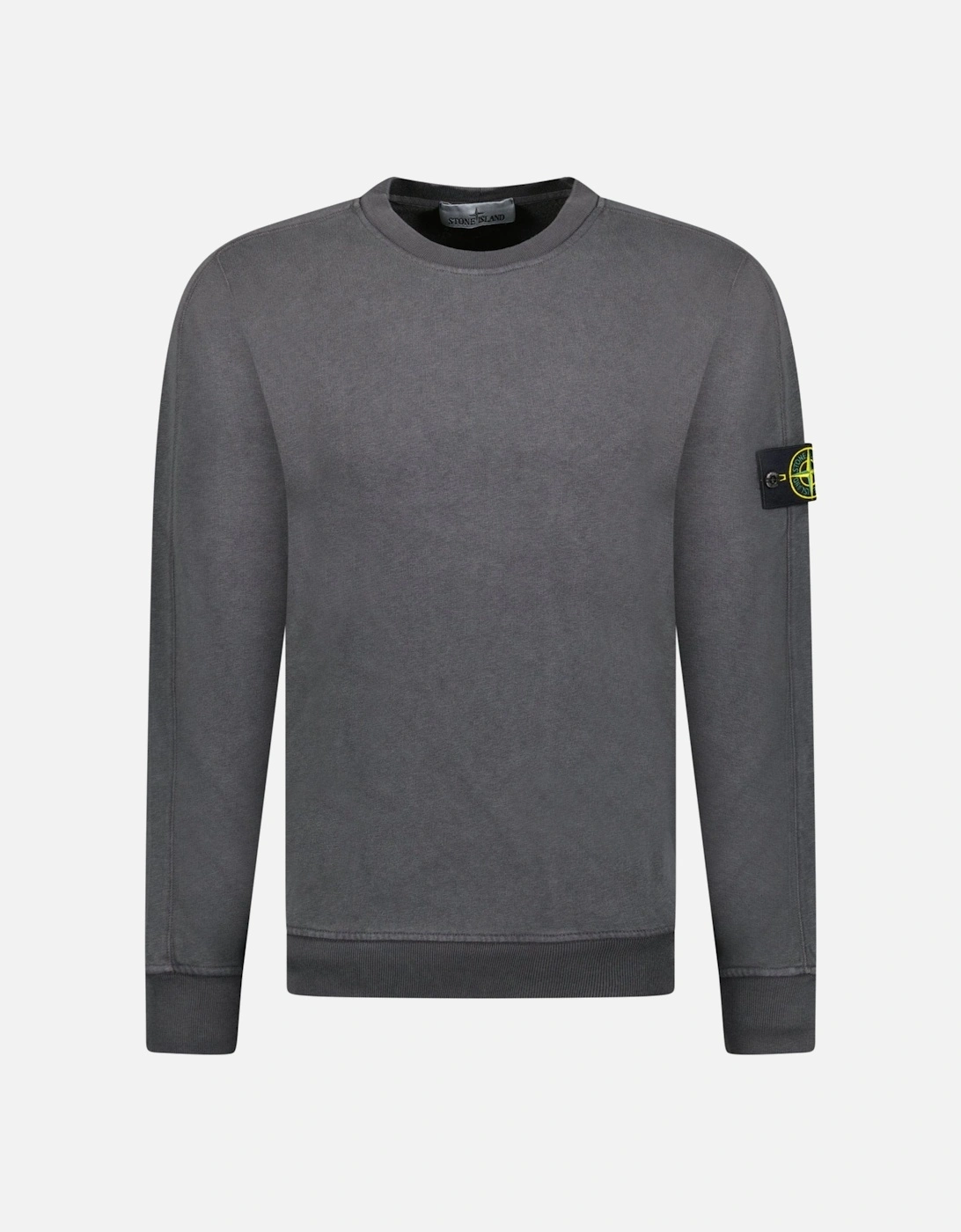 Men's Stone Island Crew Neck Light Sweatshirt Dark Grey - Size: 38
