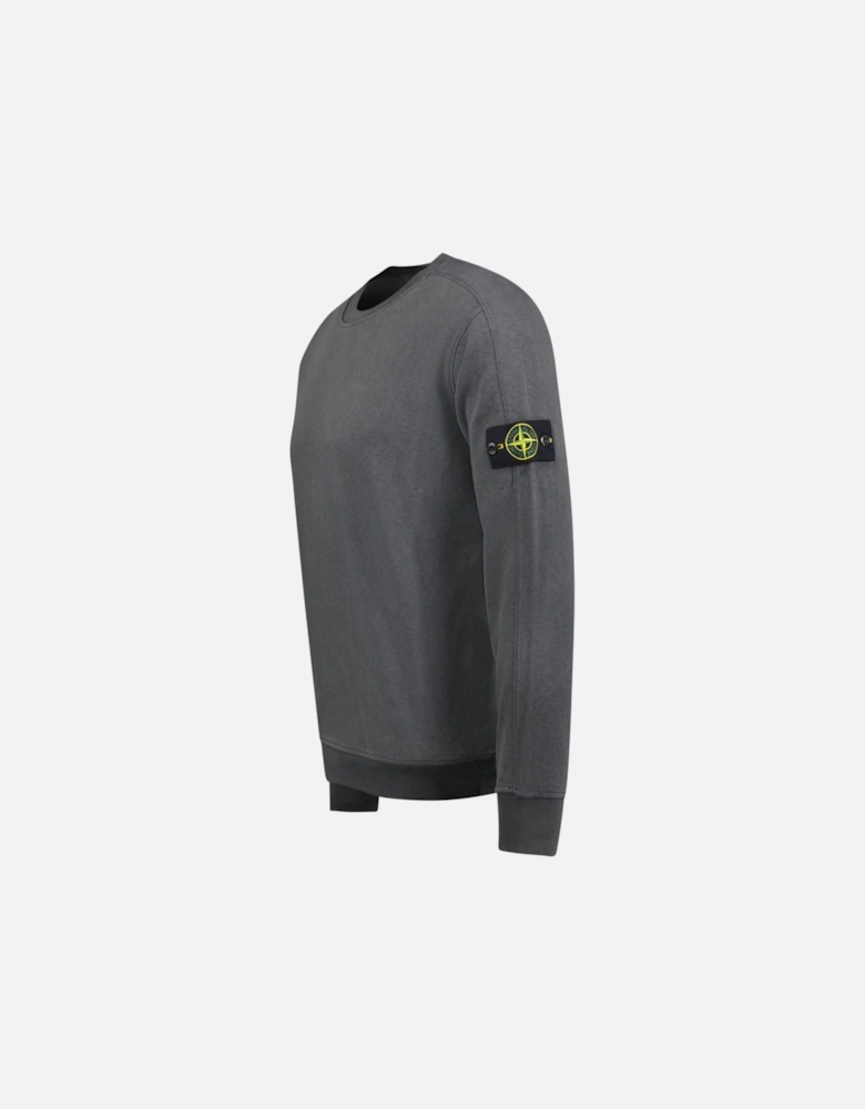 Crew Neck Light Sweatshirt Dark Grey