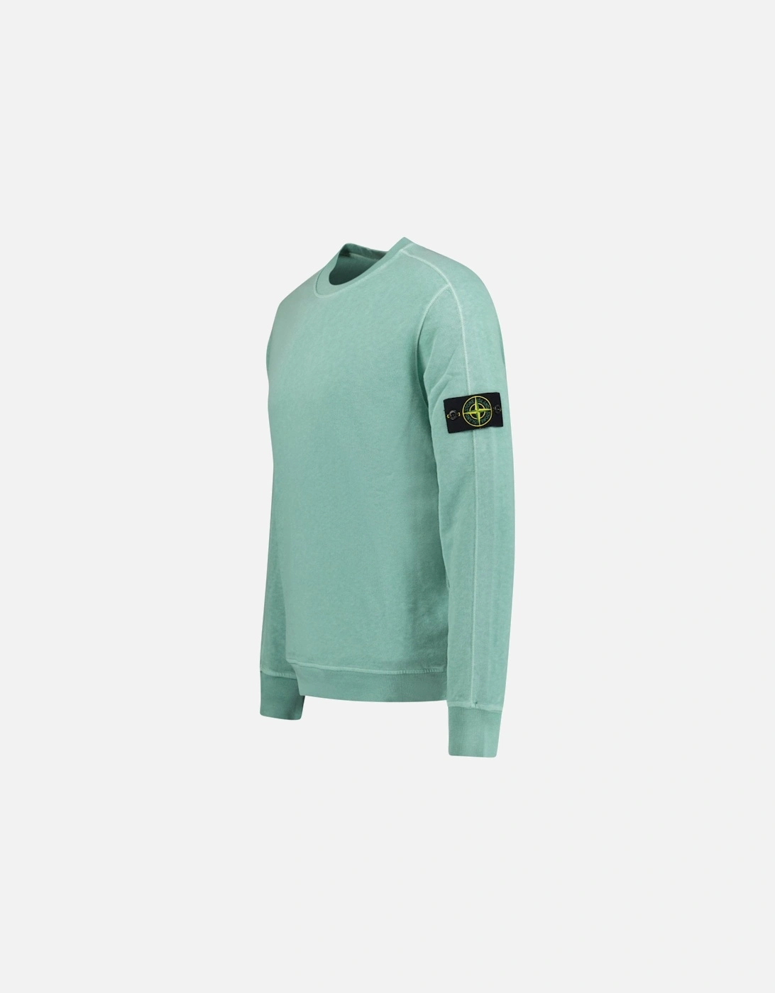 Crew Neck Light Sweatshirt Mint Green