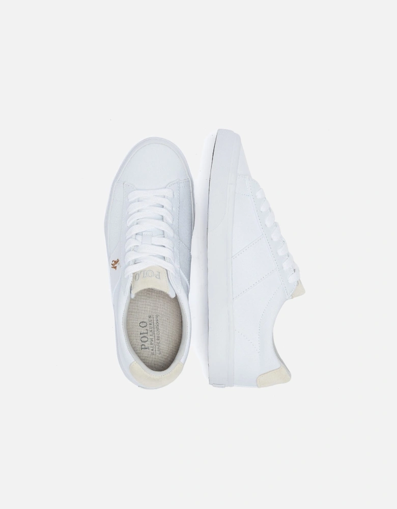 Sayer Canvas White Trainers