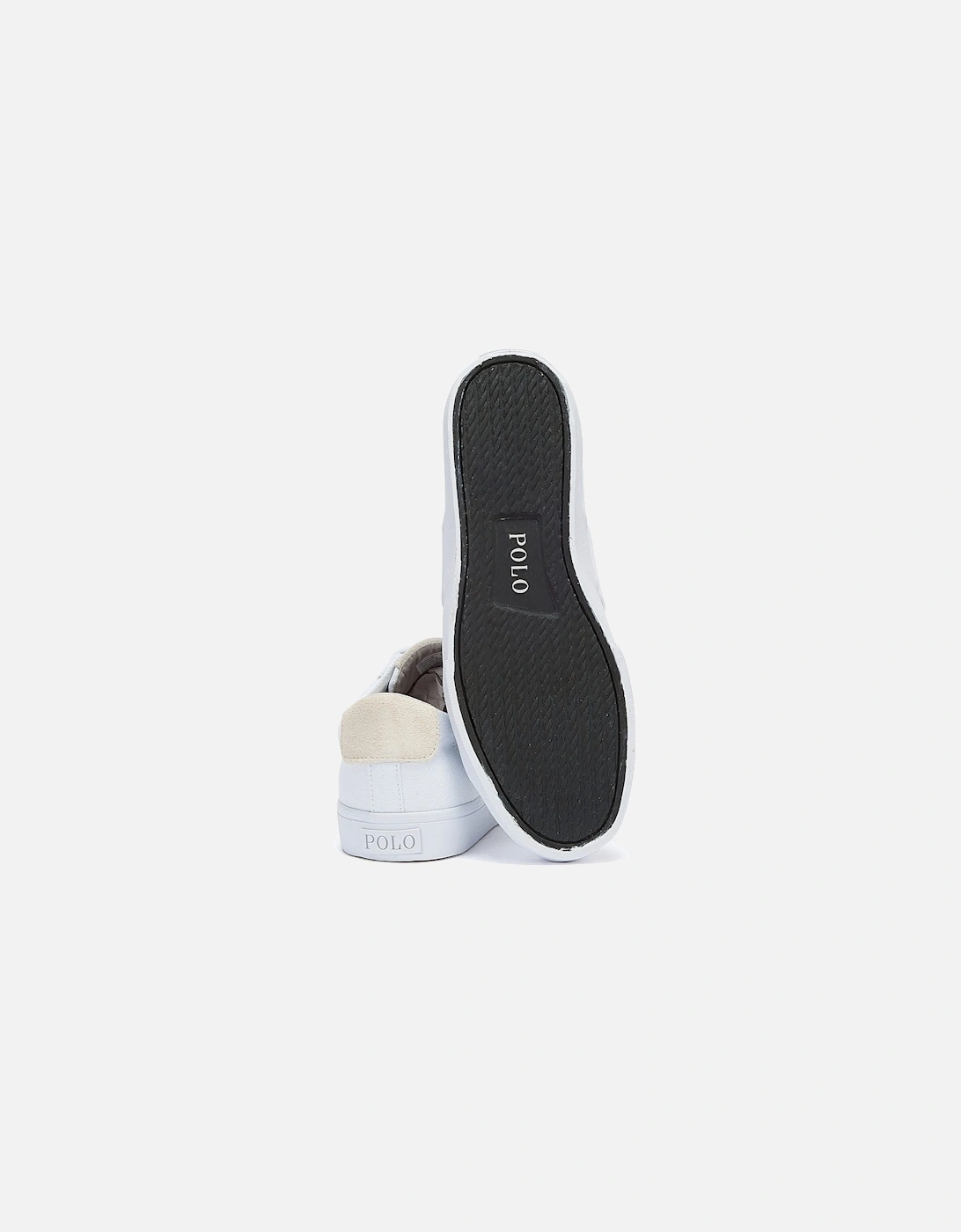 Sayer Canvas White Trainers