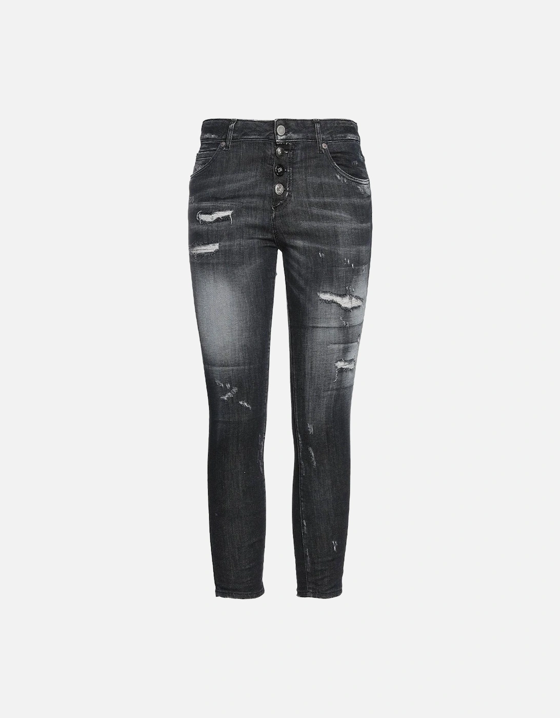 Faded Effect Cool Guy Jeans in Black, 6 of 5