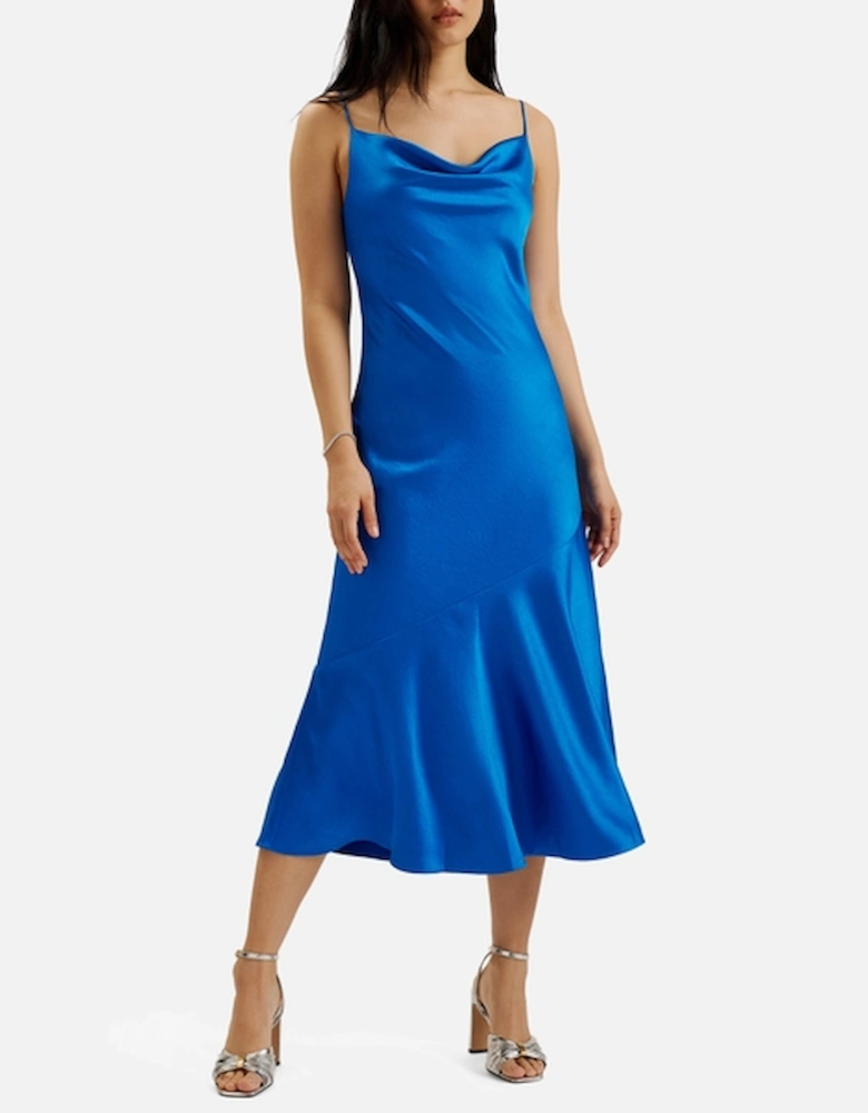 Tunca Satin Midi Dress