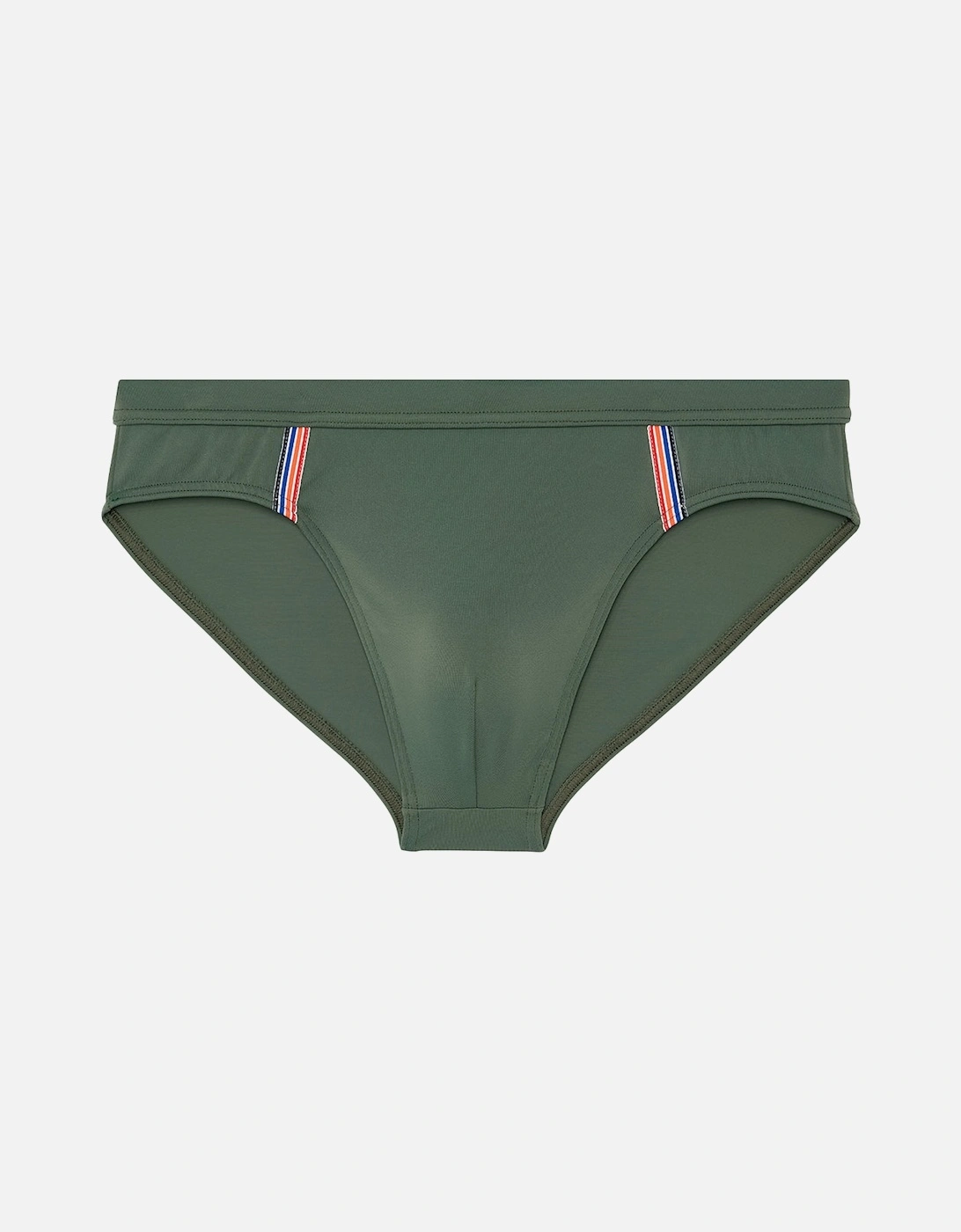 Nautical Cup Swim Mini Brief, Khaki Green, 10 of 9