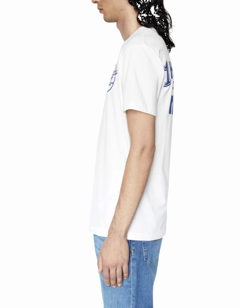 T DIEGOR E7 Mens T Shirts Short Sleeve Slim Fit Casual Summer Cotton Tee