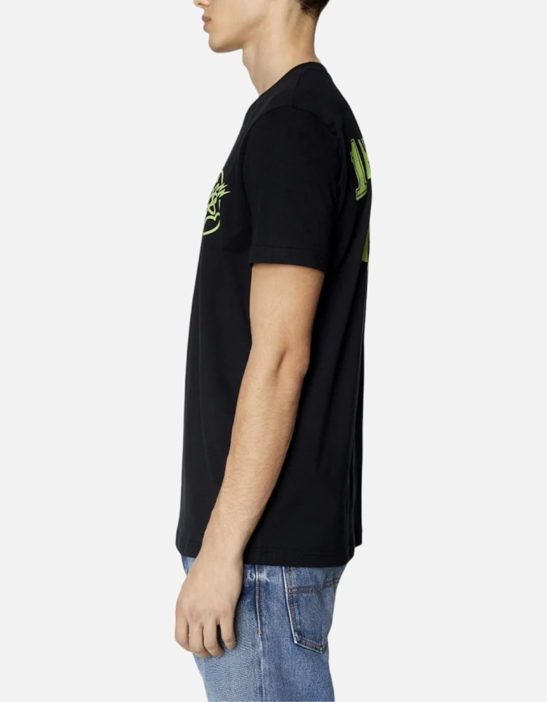 T DIEGOR E7 Mens T Shirts Short Sleeve Slim Fit Casual Summer Cotton Tee