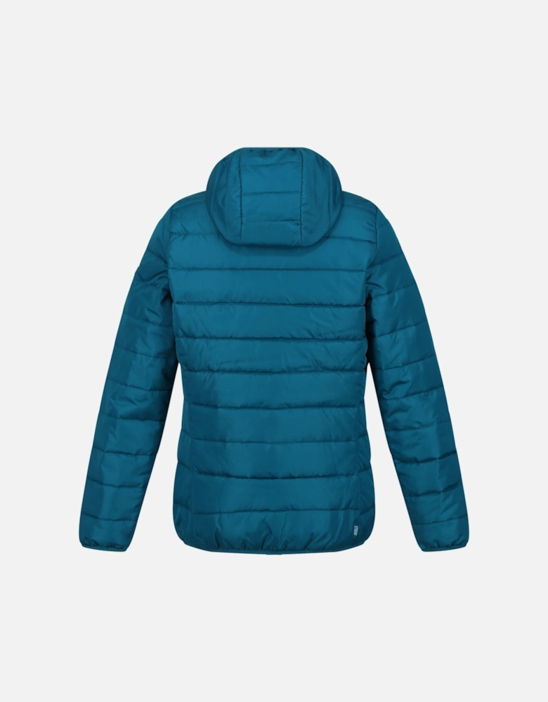 Womens Helfa Insulated Quilted Hooded Puffa Coat