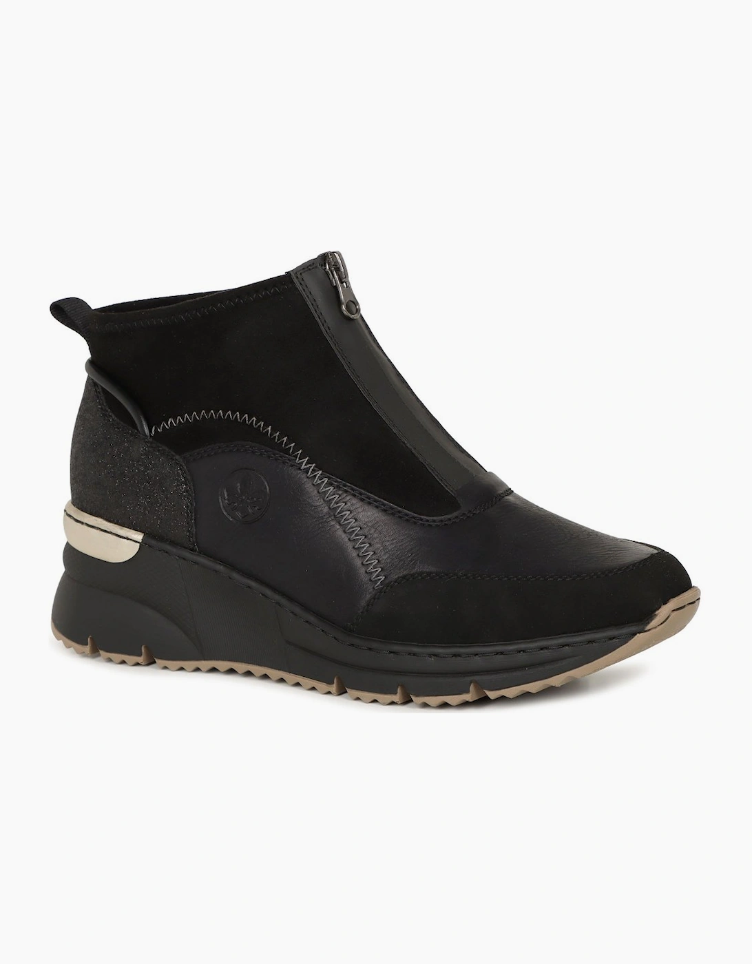 Rieker Women's Black Kos Ankle Boots - Size: 6