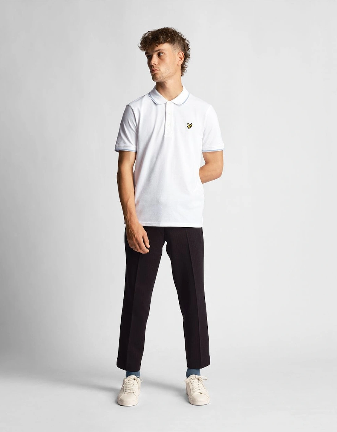 Lyle & Scott Tipped Mens Polo Shirt