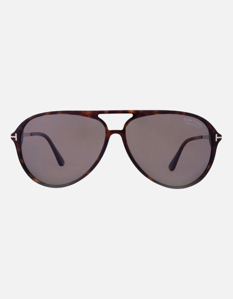 Ft0909 52H Samson Shiny Dark Havana Sunglasses