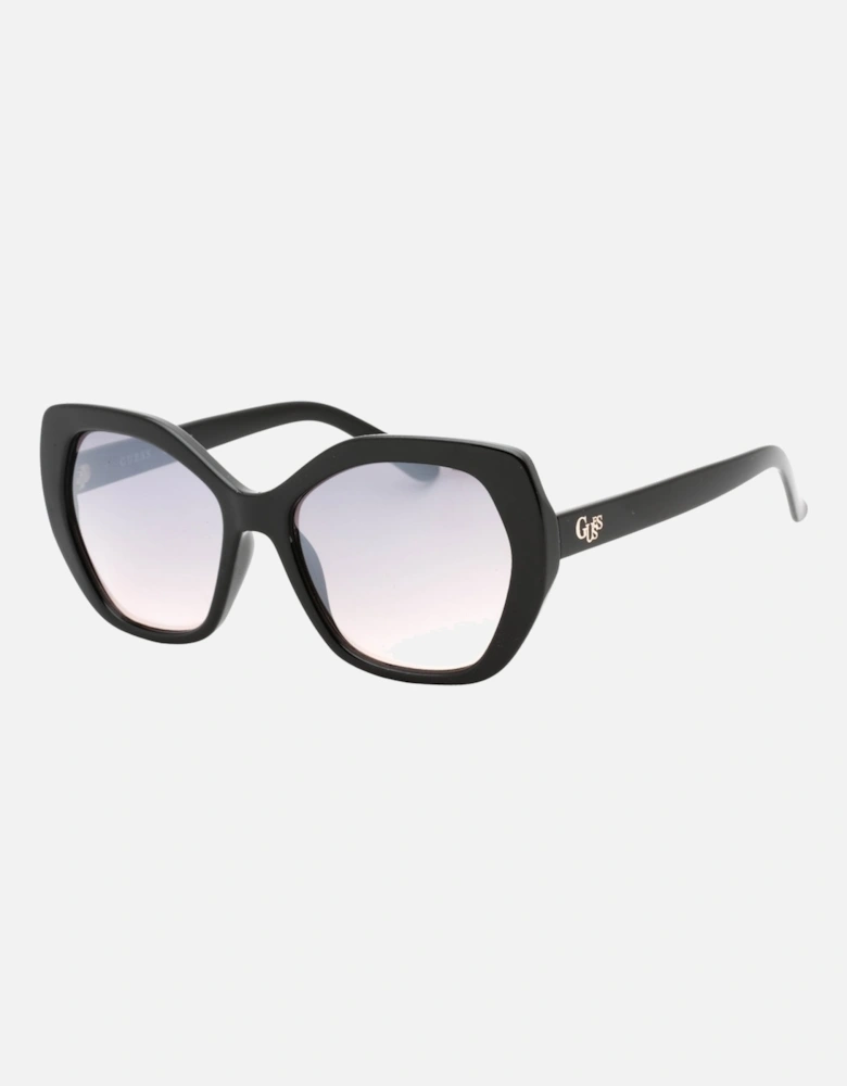 Gf0390 01U Shiny Black Sunglasses