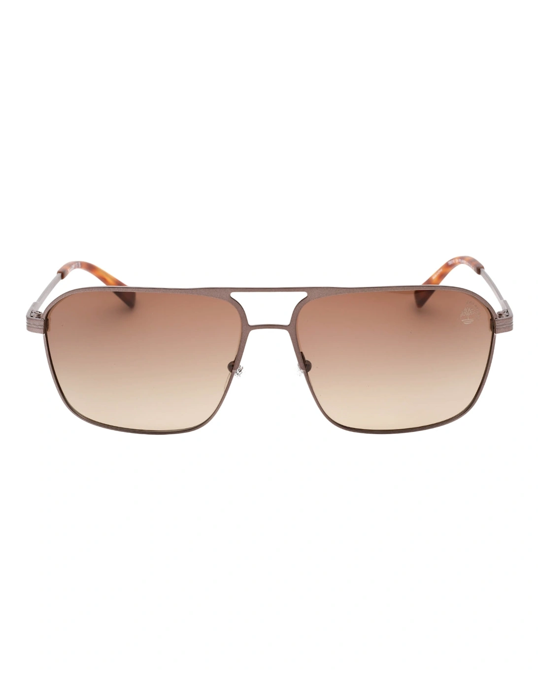 Men's Timberland Tb9316 13H Matte Dark Silver Sunglasses - Size: ONE size