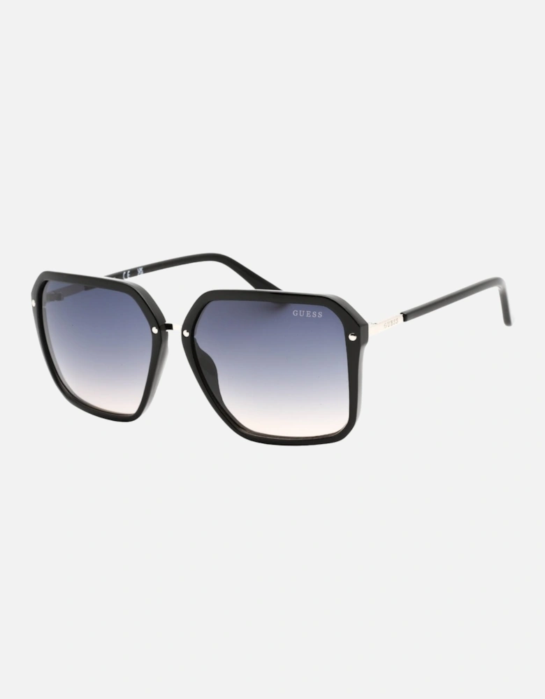 Gu7888 01B Shiny Black Sunglasses