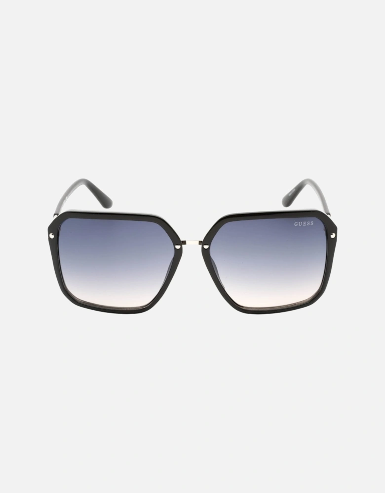 Gu7888 01B Shiny Black Sunglasses